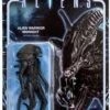 SUPER7 Aliens - Alien Warrior Midnight Black ReAction 3.75" Action Figure [OE]