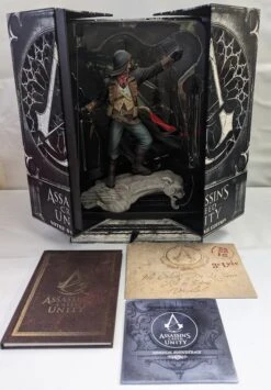 Assassin's Creed Unity Notre Dame Edition Arno Statue & Contents [No Game] -Go Figure Collectables Sales w8 jpg 6438ce06e5533
