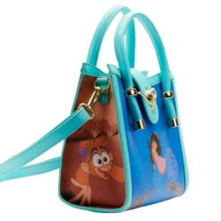 LOUNGEFLY Aladdin (1992) - Jasmine Princess Scenes Crossbody [OE] -Go Figure Collectables Sales wdtb2673 lfdisneyjasmineprincessscenescrossbodybag0775side2 1000x png 635332e531740