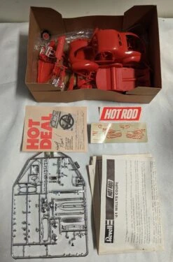 1986 Vintage Hot Rod Super Gas 1941 Willys Coupe 1:25 Scale Model Kit Revell -Go Figure Collectables Sales xmas5 jpg 63e6fcffa2d83