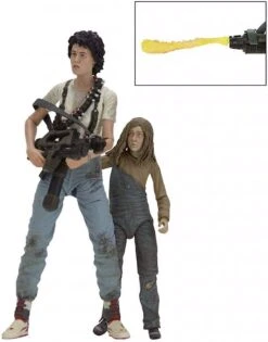 NECA Aliens 30th Anniversary Ripley & Newt Deluxe Figures 2-Pack [BIB]